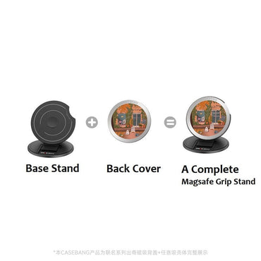 Afternoon Sunshine MagSafe Grip Stand - CaseBangMagsafe Grip StandCaseBangBase Stand + Back Cover
