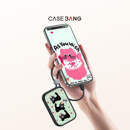 Animal Party Power Bank Build - in Cable - CaseBangPower BankCaseBangLITTLE DESSER/For Lightning