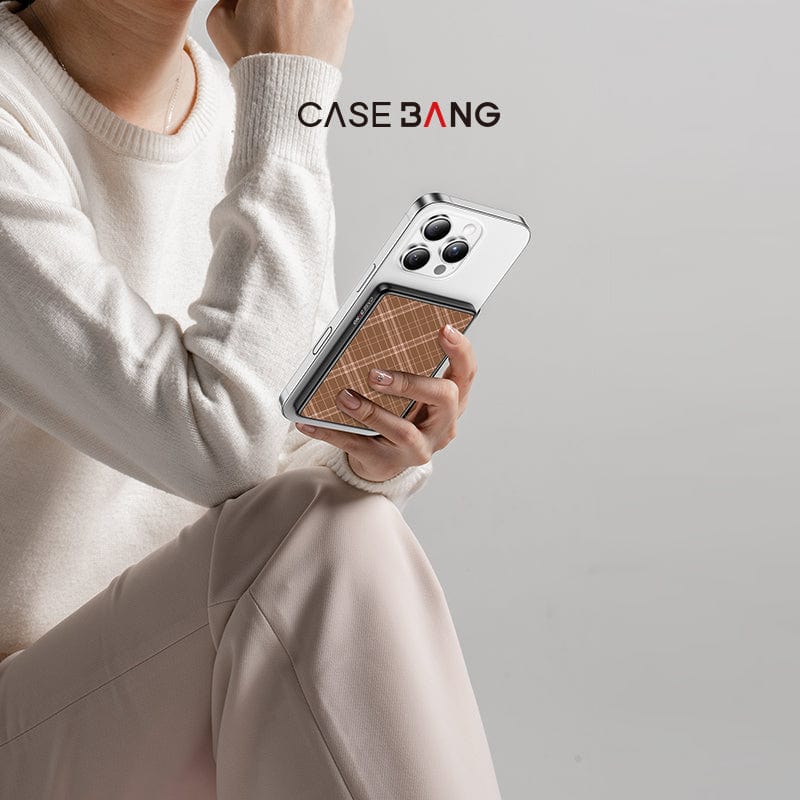 AUTUMN COFFEE BROWN Magnetic Power Bank - CaseBangPower BankCaseBang5000mAh
