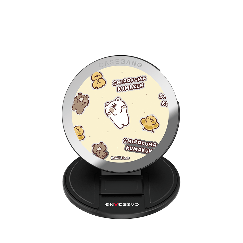 Bakery Bear MagSafe Grip Stand - CaseBangMagsafe Grip StandCaseBangCustard BearBase Stand + Back Cover