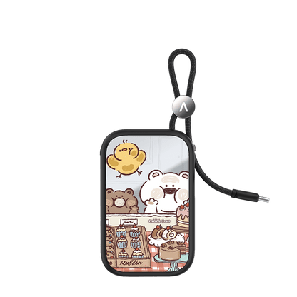 Bakery Bear Power Bank Build - in Cable - CaseBangPower BankCaseBangDessert Store/For Lightning