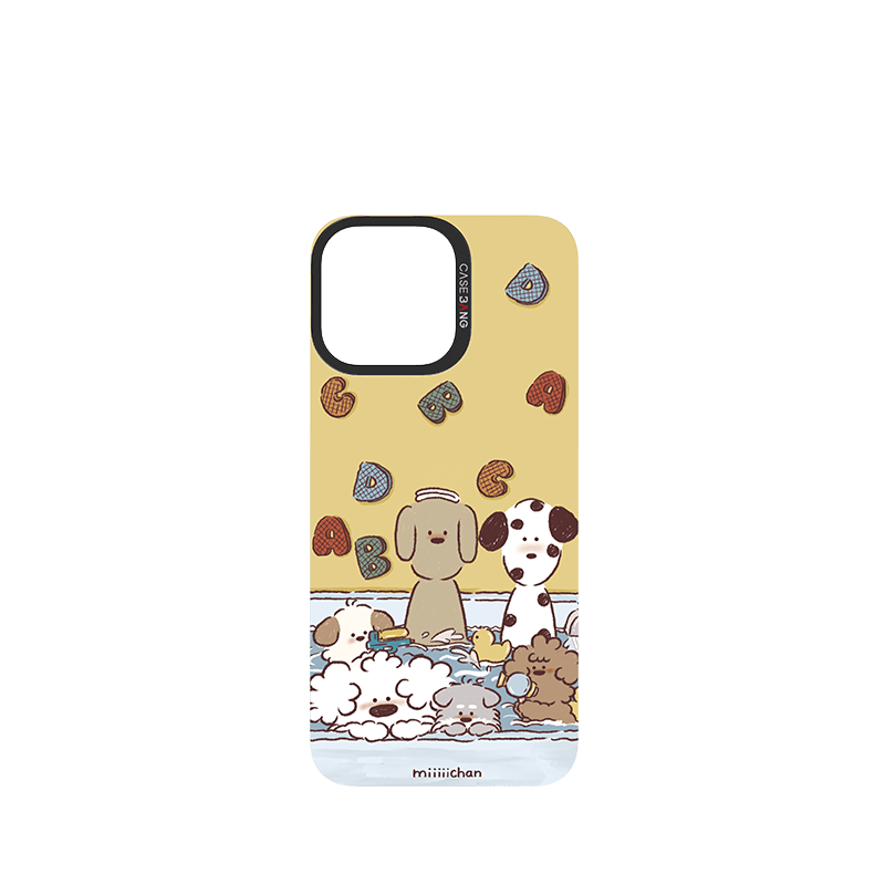 Bathing Dogs Imagisnap - CaseBangImagisnapCaseBangiPhone 13Back Cover