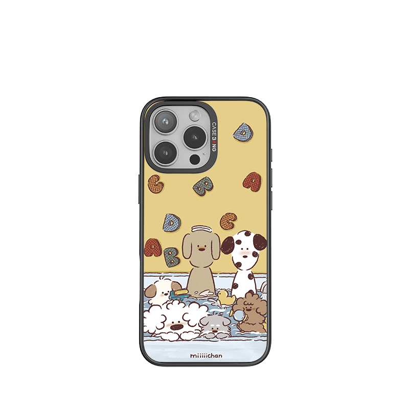 Bathing Dogs Imagisnap - CaseBangImagisnapCaseBangiPhone 13Back Cover+Base Case