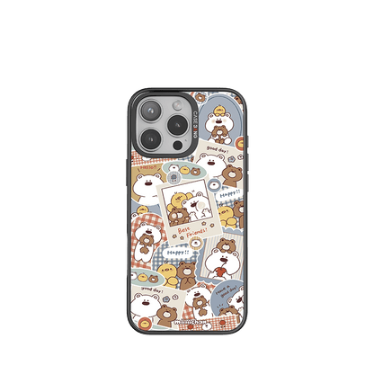 Bear Stamps Imagisnap - CaseBangImagisnapCaseBangiPhone 13Back Cover+Base Case