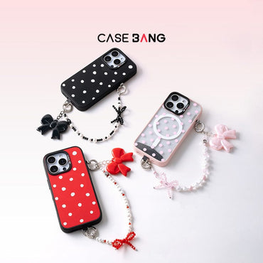 Black Bow Hand - carried Charm - CaseBangHand - carried CharmCaseBang