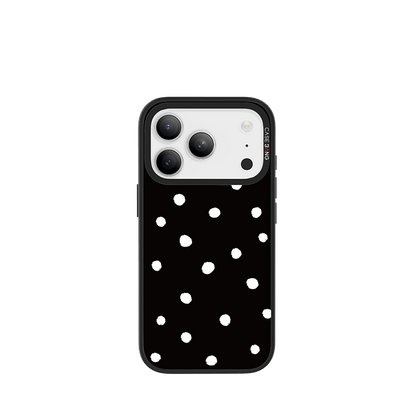 Black Polka Dots Imagisnap - CaseBangImagisnapCaseBangiPhone 17 ProBack Cover