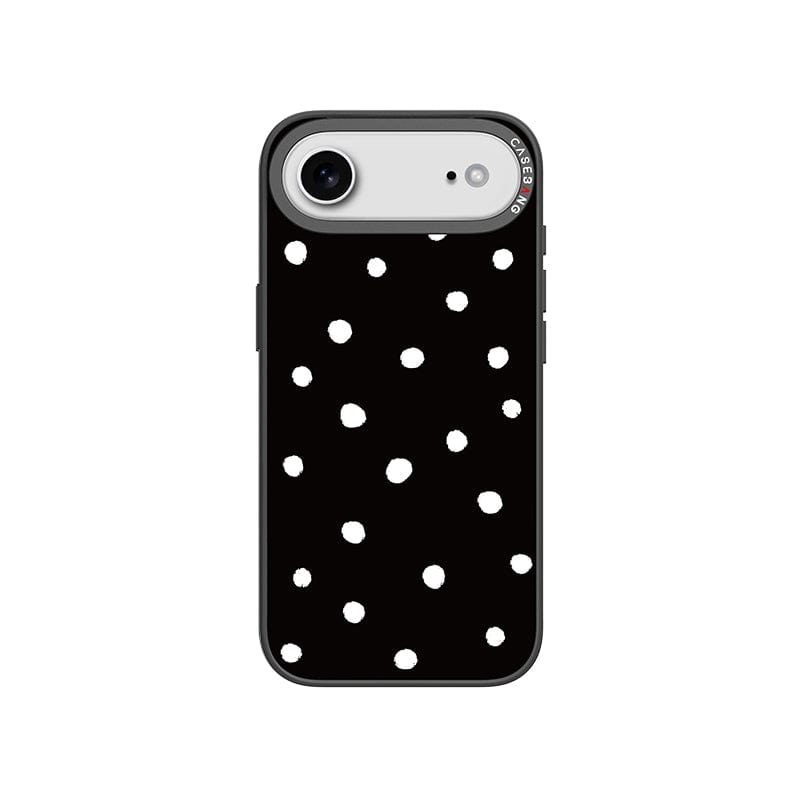 Black Polka Dots Imagisnap - CaseBangImagisnapCaseBangiPhone 17 AirBack Cover
