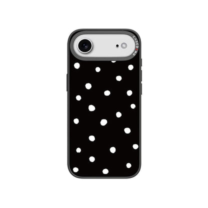 Black Polka Dots Imagisnap - CaseBangImagisnapCaseBangiPhone 17 AirBack Cover
