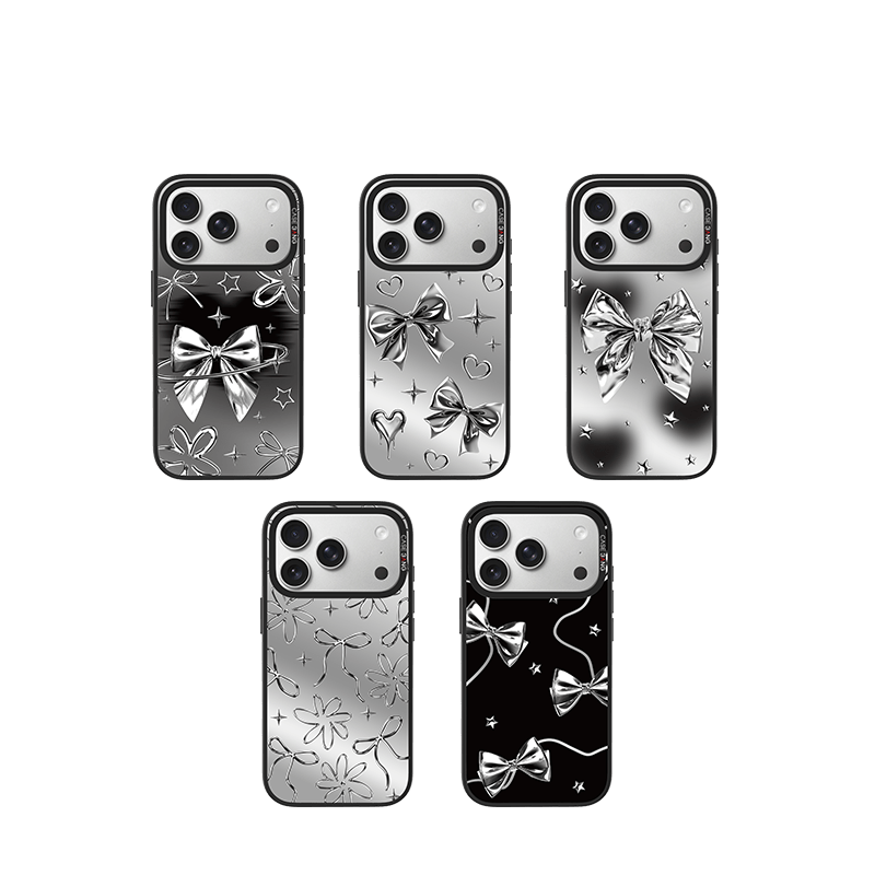 Black Silvery Imagisnap - CaseBangImagisnapCaseBangiPhone 17 Pro MaxBack Cover