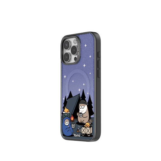 Camping Otter Imagisnap - CaseBangImagisnapCaseBangiPhone 16eBack Cover+Base Case
