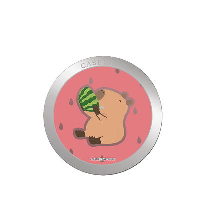 Capybara Series MagSafe Grip Stand - CaseBangMagsafe Grip StandCaseBangWatermelon CapybaraBack Cover