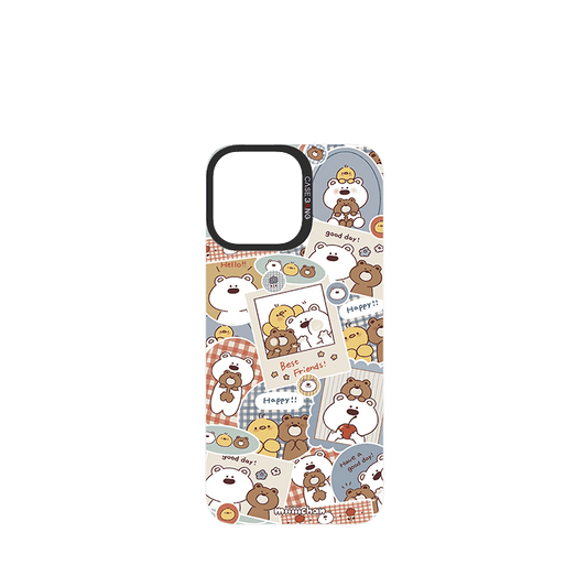 CaseBang 背盖 iPhone 13 / Back Cover Bear Stamps Imagisnap