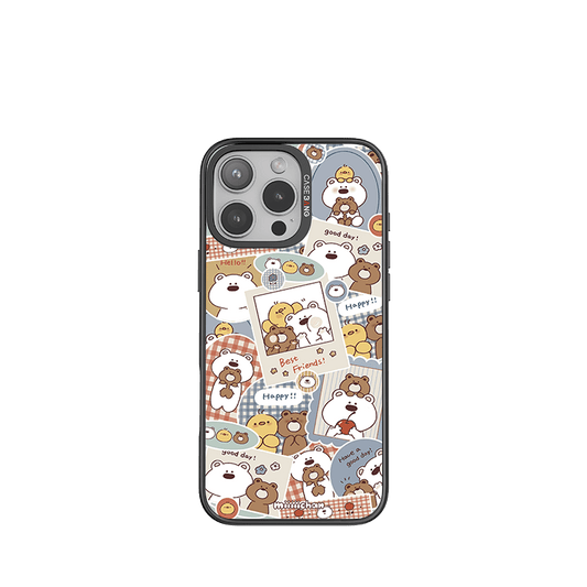 CaseBang 背盖 iPhone 13 / Back Cover+Base Case Bear Stamps Imagisnap