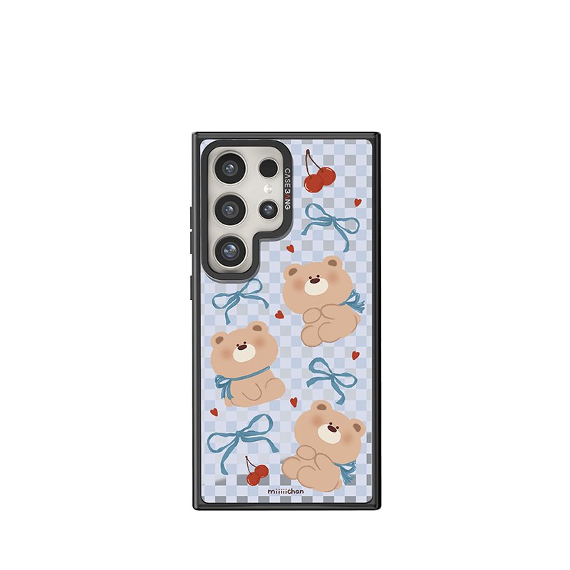 CaseBang 背盖 Samsung S24 / Back Cover+Base Case Blue Bear Imagisnap