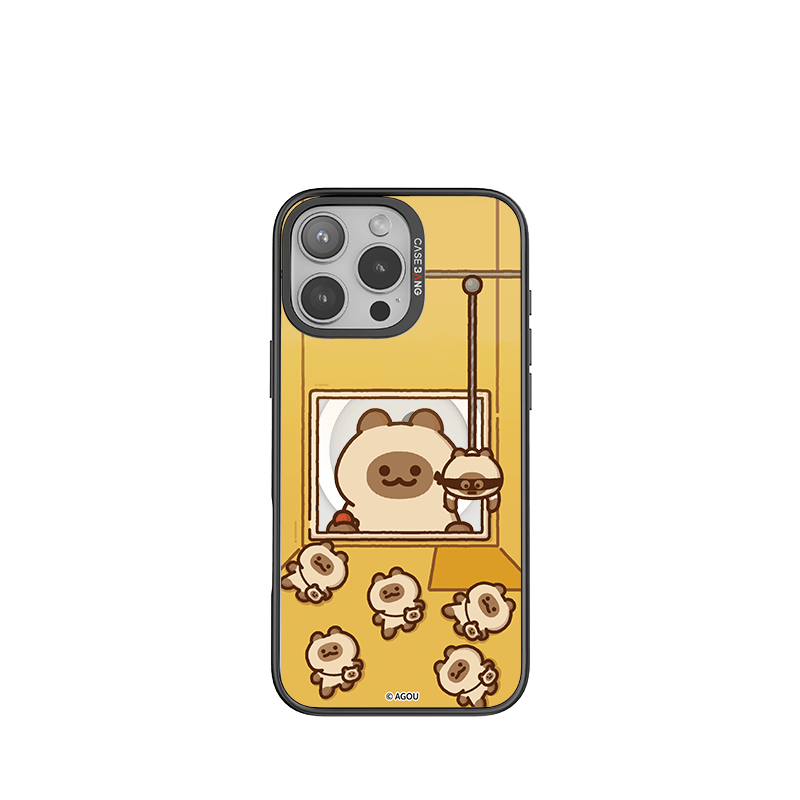 CaseBang 背盖 iPhone 13 / Back Cover+Base Case Catching Doggy Cat Imagisnap