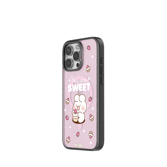 Cream Strawberry interchangeable iphone case
