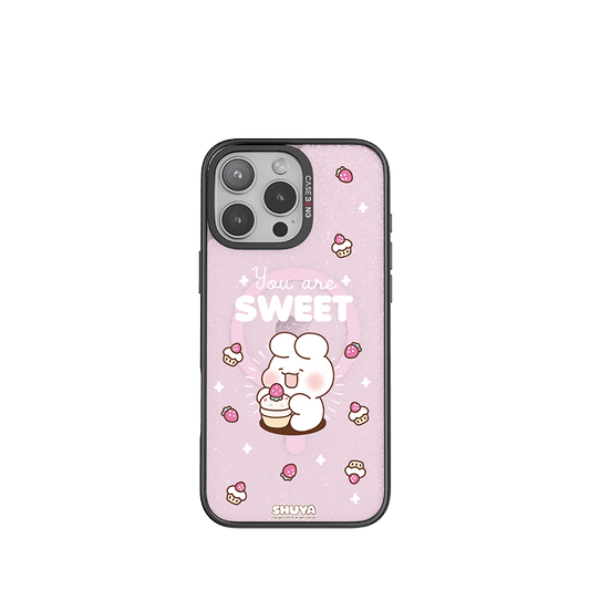 Cream Strawberry interchangeable iphone case