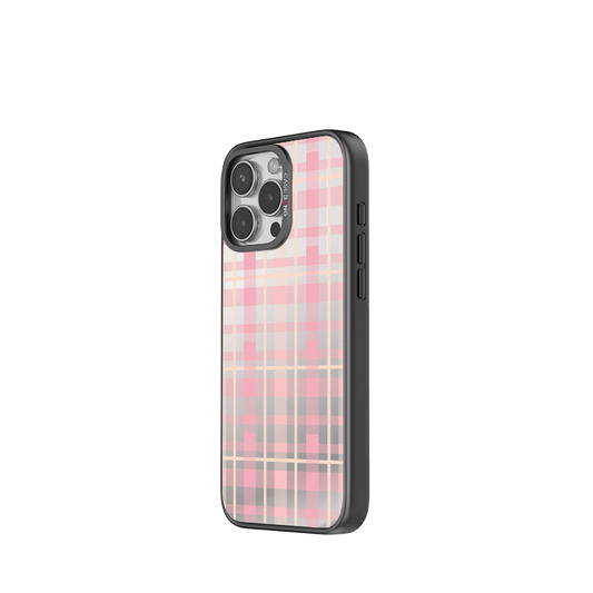 CaseBang 手机壳 CREAMY PINK PLAID Imagisnap