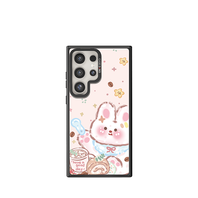 CaseBang 背盖 Samsung S24 / Back Cover+Base Case Creamy Rabbit Imagisnap