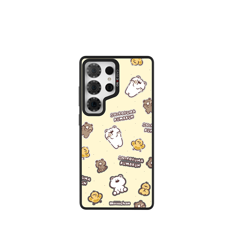 CaseBang 背盖 Samsung S24 / Back Cover+Base Case Custard Bear Imagisnap