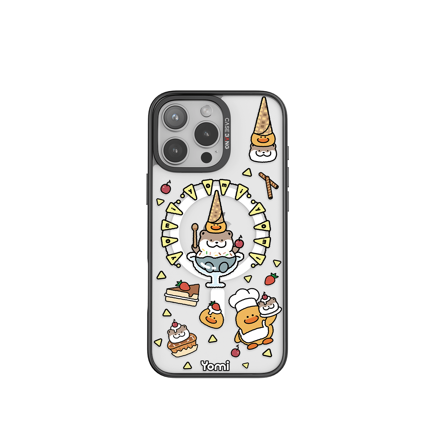 CaseBang 手机壳 iPhone 16e / Back Cover+Base Case DESSERT OTTER Imagisnap