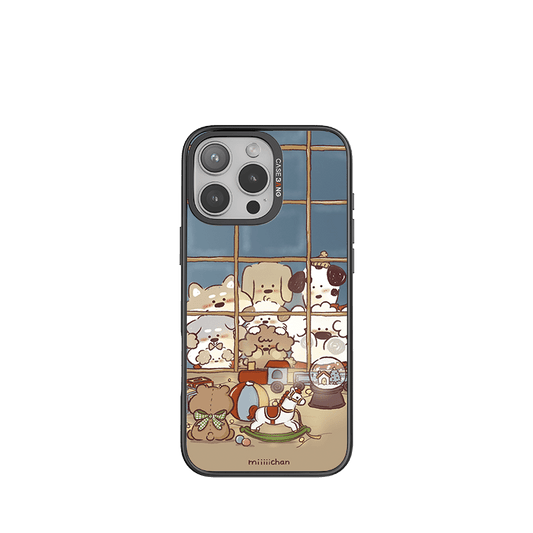 CaseBang 背盖 iPhone 13 / Back Cover+Base Case Dog Shopping Imagisnap