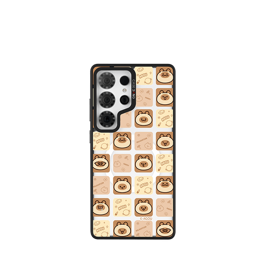 CaseBang 背盖 Samsung S24 / Back Cover+Base Case Doggy Cat Linkup Imagisnap