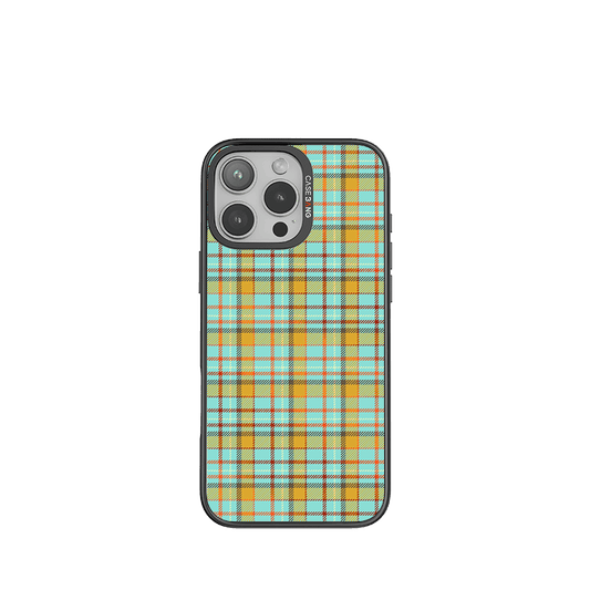 CaseBang 手机壳 iPhone 13 / Back Cover+Base Case ENGLISH BLUE PLAID Imagisnap