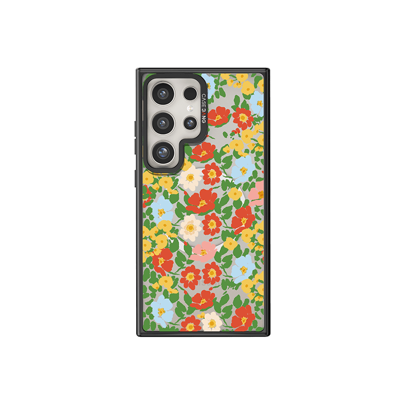 CaseBang 手机壳 Samsung S24 / Back Cover+Base Case FLOWER SEA Imagisnap