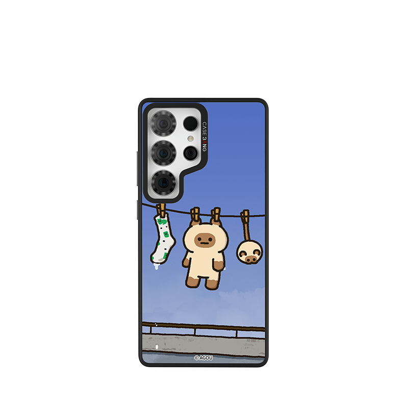 CaseBang 背盖 Samsung S24 / Back Cover+Base Case Hang Doggy Cat Imagisnap