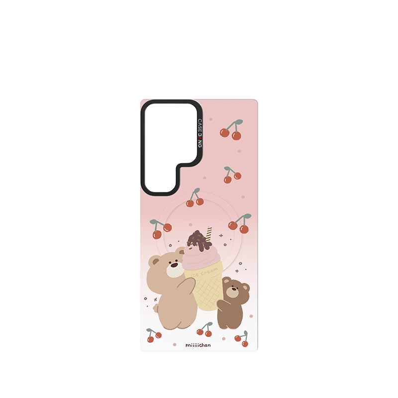 CaseBang 背盖 Samsung S24 / Back Cover Ice Cream Teddy Bear Imagisnap