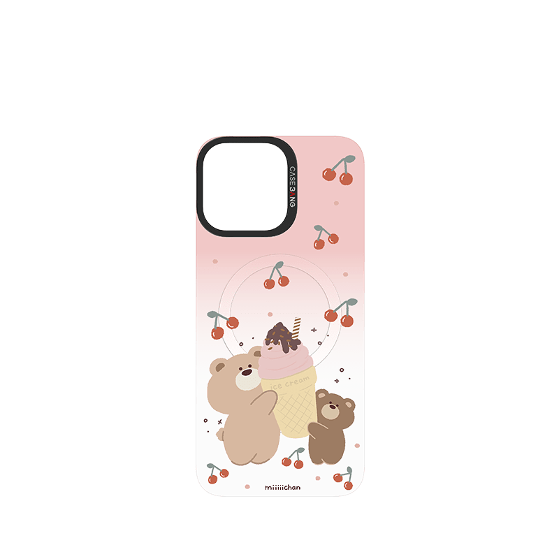 CaseBang 背盖 iPhone 13 / Back Cover Ice Cream Teddy Bear Imagisnap