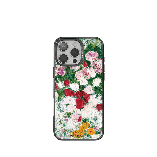 CaseBang 背盖 iPhone 13 / Back Cover+Base Case Lovers with a Bouquet Imagisnap