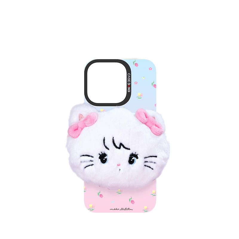 Mikko 3D Plush interchangeable phone case-back cover
