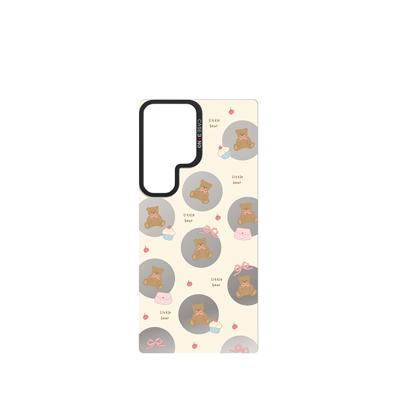 CaseBang 手机壳 Samsung S24 / Back Cover Mirror Little Bear ImagiSnap