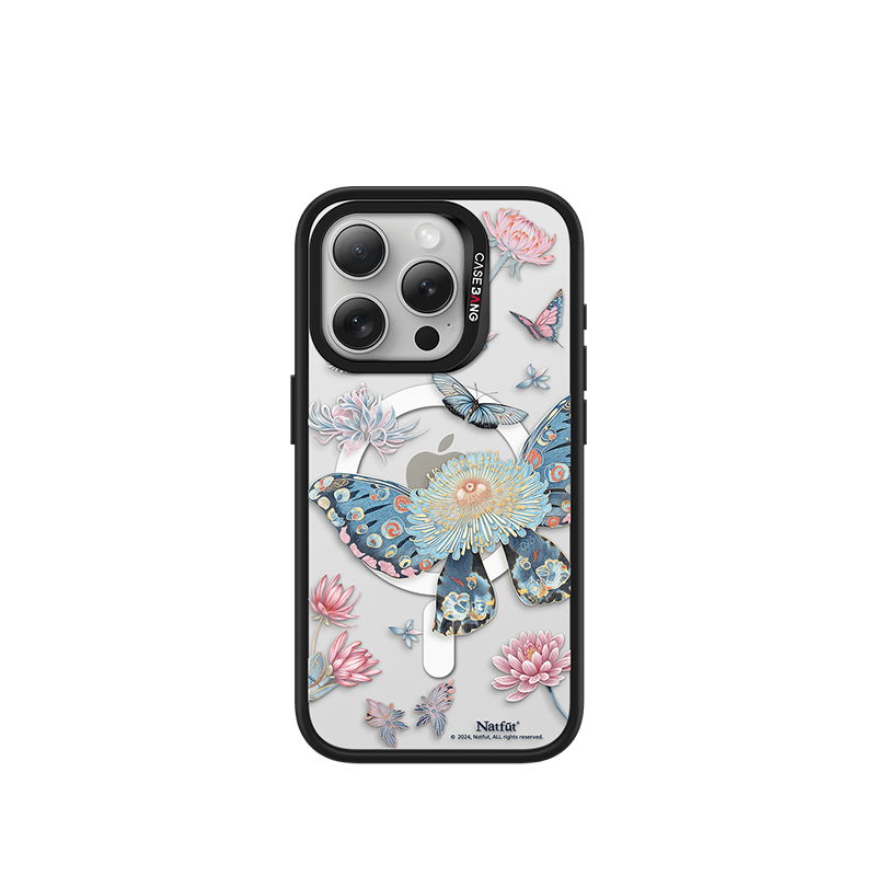 Casebang 手机壳 iPhone 13 / Back Cover+Base Case Oriental butterfly Imagisnap