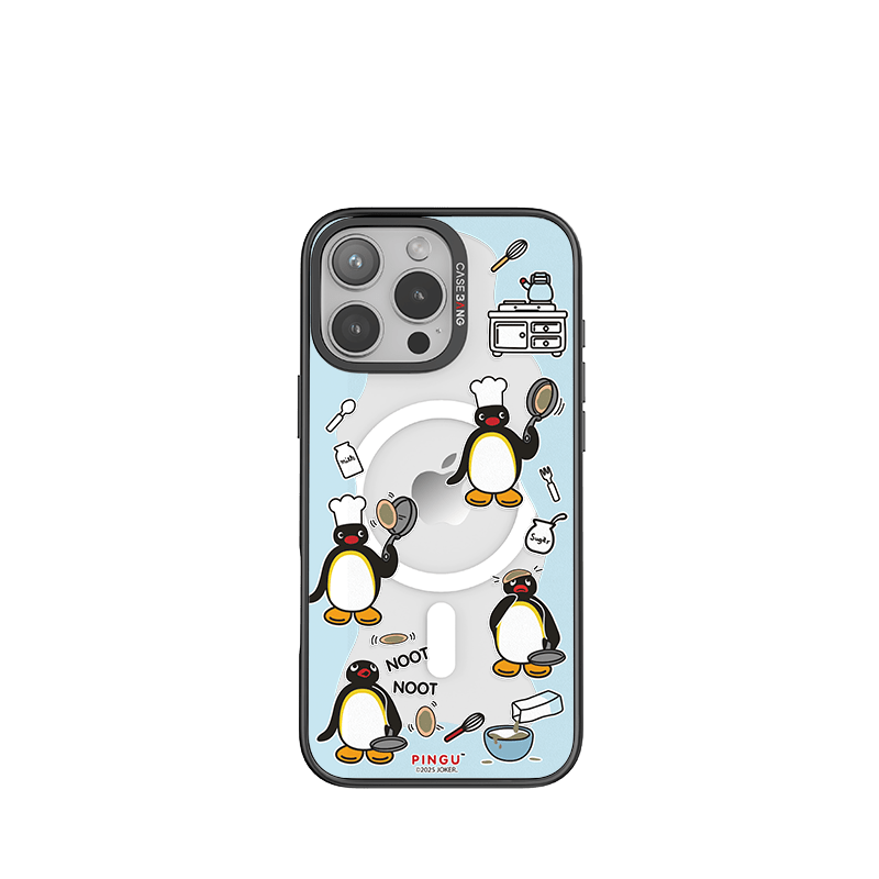 CaseBang 背盖 iPhone 13 / Back Cover+Base Case Pingu Cooking Imagisnap