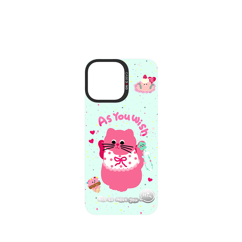 Casebang 背盖 iPhone 13 / Back Cover Pink Cat Imagisnap