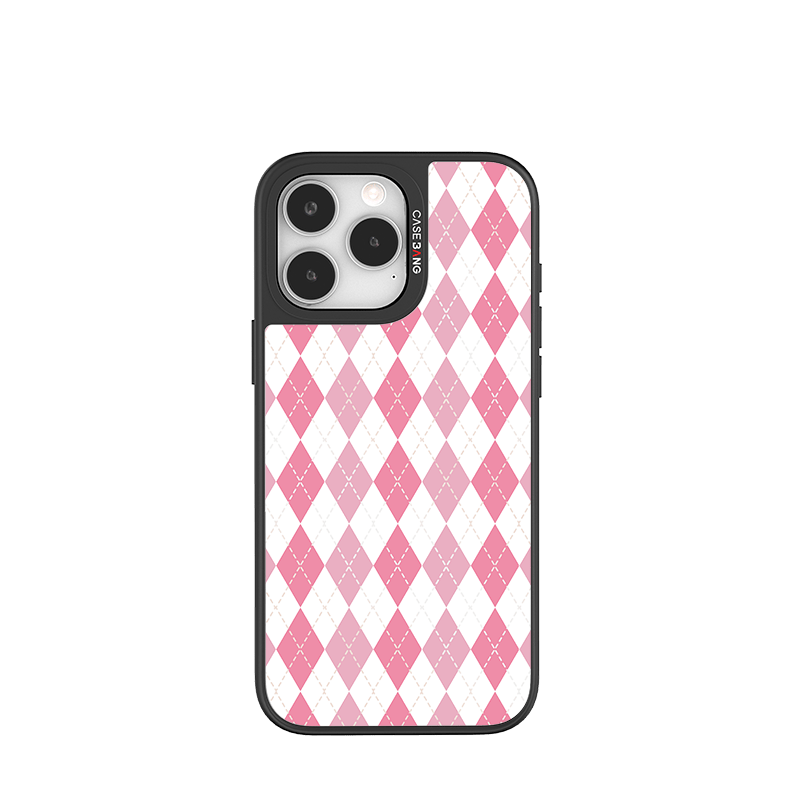 CaseBang 手机壳 SAKURA PINK PLAID UniJoy