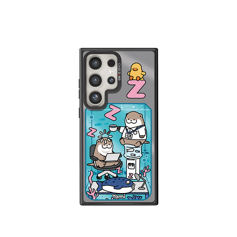 CaseBang 手机壳 Samsung S24 Ultra / Back Cover SLEEPING OTTER Imagisnap