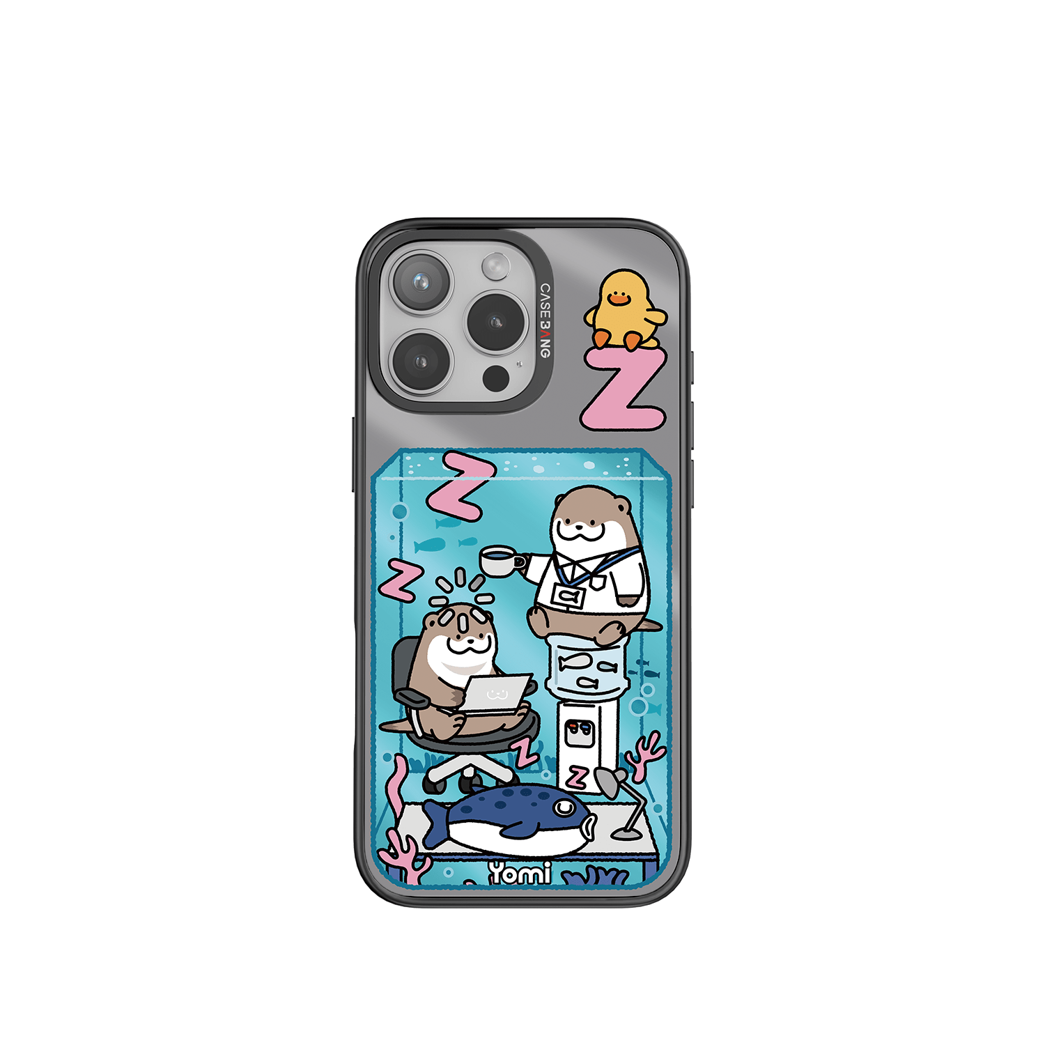 CaseBang 手机壳 iPhone 16e / Back Cover+Base Case SLEEPING OTTER Imagisnap