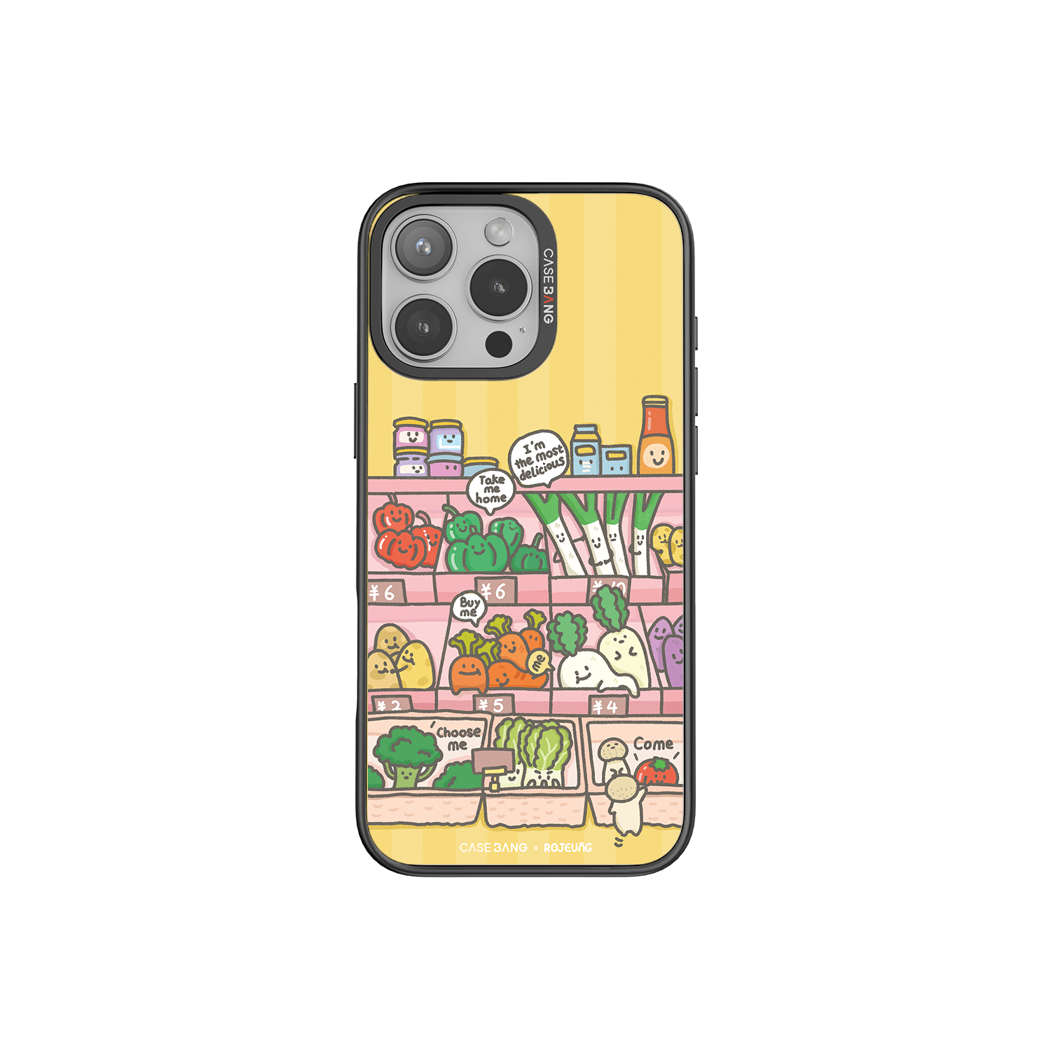 CaseBang 手机壳 iPhone 13 / Back Cover+Base Case Veggie Aisle Imagisnap