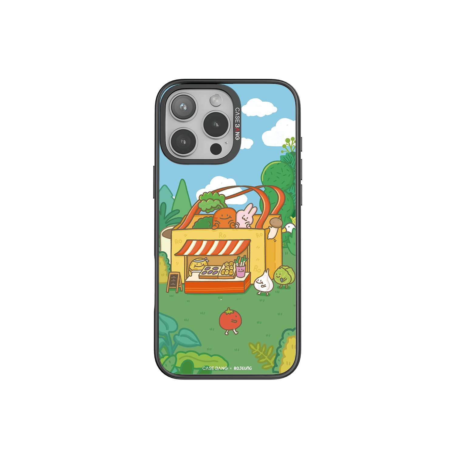 CaseBang 手机壳 iPhone 13 / Back Cover+Base Case Veggie Bazaars Imagisnap