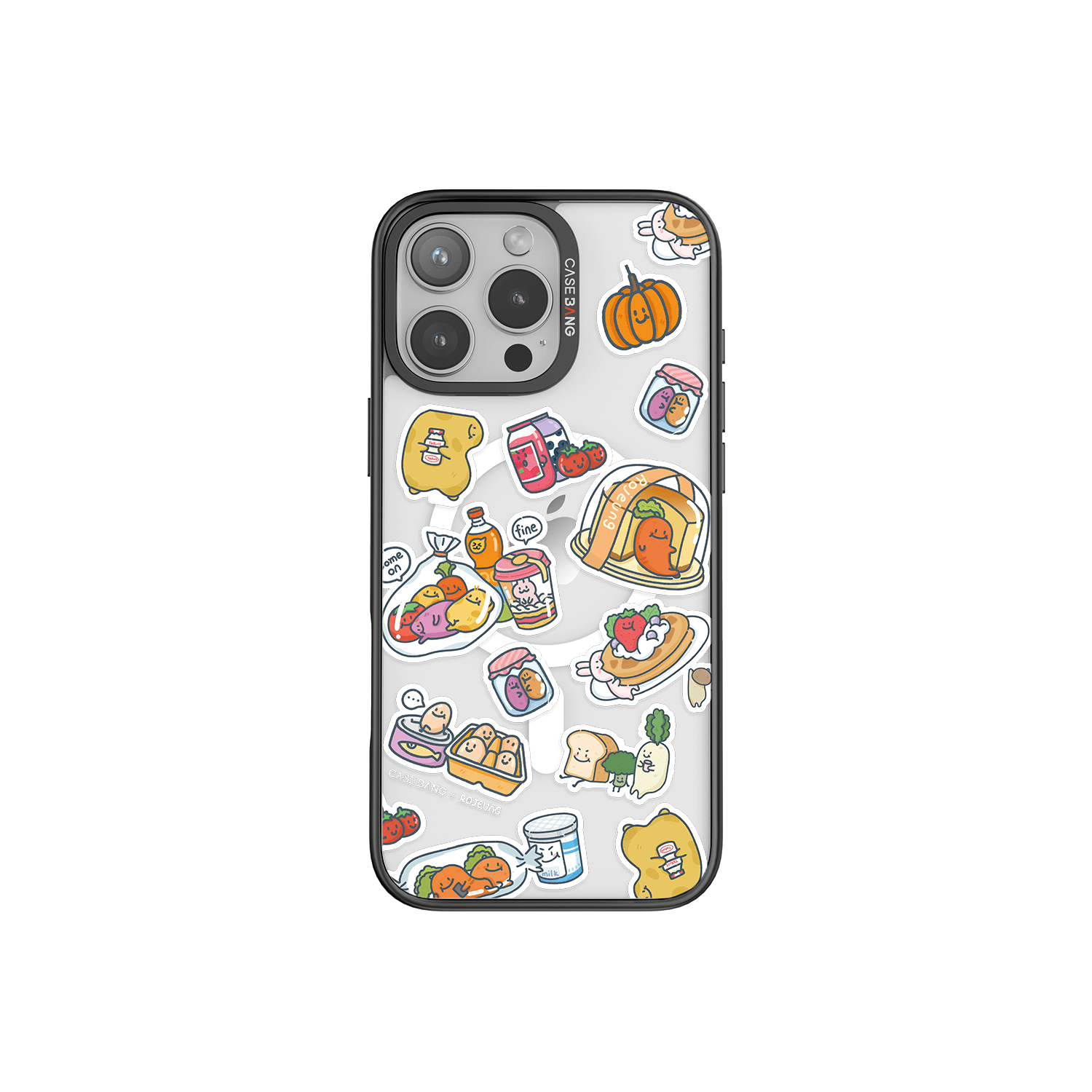 CaseBang 手机壳 iPhone 13 / Back Cover+Base Case Veggie Sticker Imagisnap