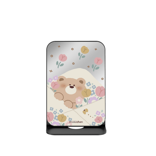 CaseBang Base Wallet Stand + Back Cover Bear-in-Note Magsafe Wallet Stand