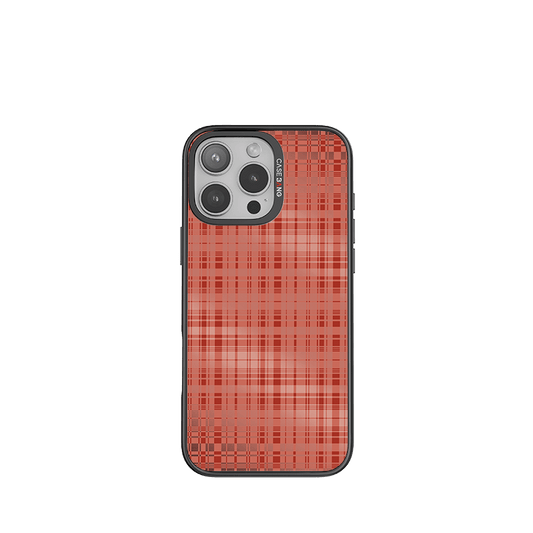 CaseBang iPhone 13 / Back Cover+Base Case BERRY RED PLAID Imagisnap