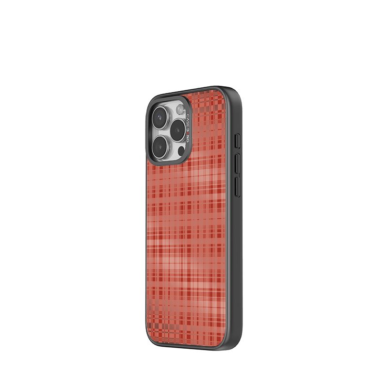 CaseBang BERRY RED PLAID Imagisnap