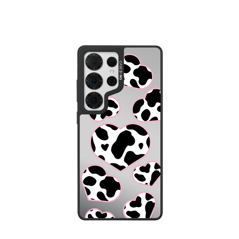 CaseBang Samsung S25 Black And White Leopard Print Unijoy
