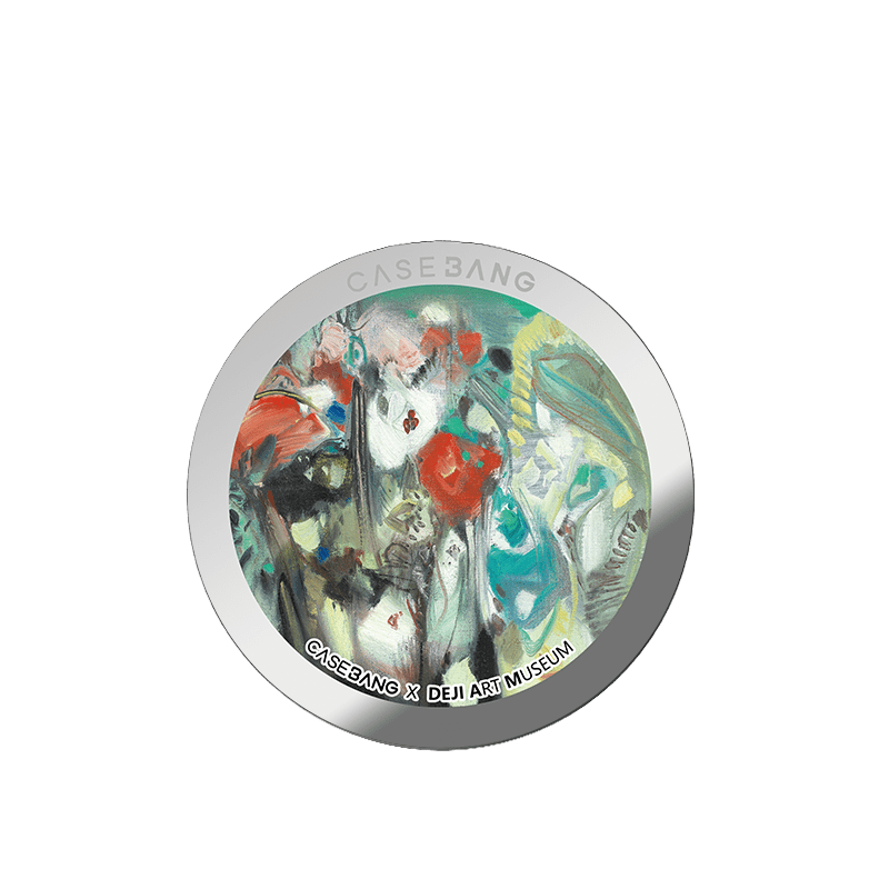 CaseBang Floral Series II / Back Cover Deji Art MagSafe Grip Stand