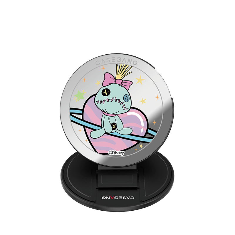CaseBang Floating Scrump / Base Stand + Back Cover Disney Stitch Series MagSafe Grip Stand